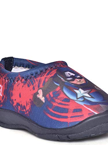 Image of Marvel Avengers Kids Boys Lycra Shoes by Toothless Navy Walking Shoes - 7 Kids UK (24 EU) (8 Kids US) (MAPBLS2773-NAVY)