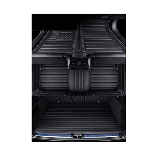 Tapis de voiture en caoutchouc tout temps pour escapades en Mercedes Benz Classe GLE W167 5 places
