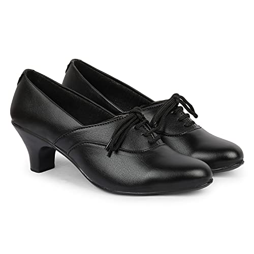 FASHIMO Black Formal Shoes for Women’s and Girls MO33-41
