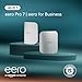 Amazon eero Pro 7 with 1 month free eero Business (auto-renews annually) - Supports internet plans up to 5 Gbps, Coverage up to 4,000 sq. ft., Connect 400+ devices, 2-pack