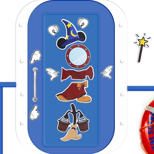 Imanes decorativos pack 12 piezas temática mágica miniatura 2