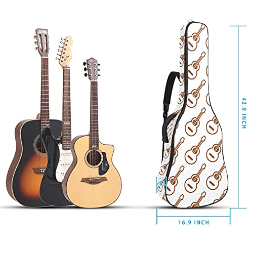 Housse de transport guitare classique et folk pour un déplacement sécurisé - 5