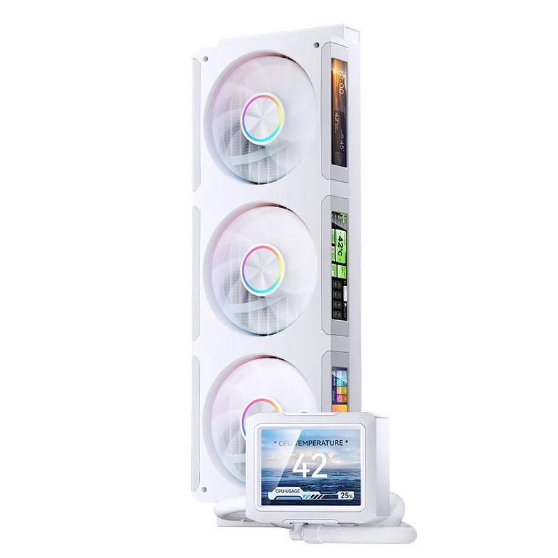 Amazon.co.jp: JONSBO 水冷 CPUクーラー 360mmラジエーター採用 AIO