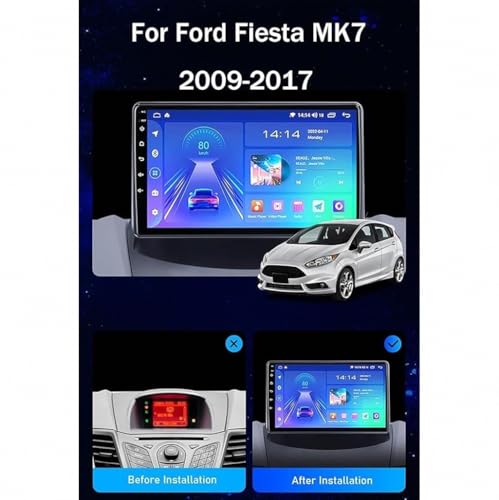 Pantalla Carplay Coche para Ford Focus: viaja conectado con música HD 2