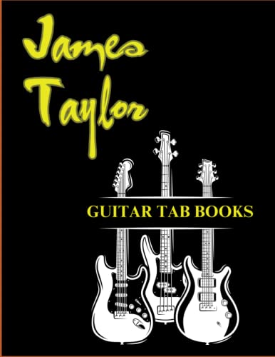 James Taylor Guitar Tab Books: Selection of 14 Songs
