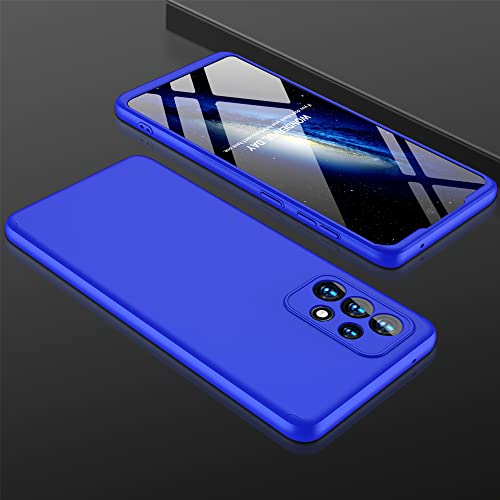 Image of Kapa Double Dip Full 360 Protection Back Case Cover for Samsung Galaxy A73 (5G) (Blue)