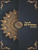  Agenda del profesor 2022/2023: Registro grande del profesor español A4 Mandala- Elegante - De Agosto de 2022 a Julio de 2023, calendario XL para maestros semanales, diario del maestro