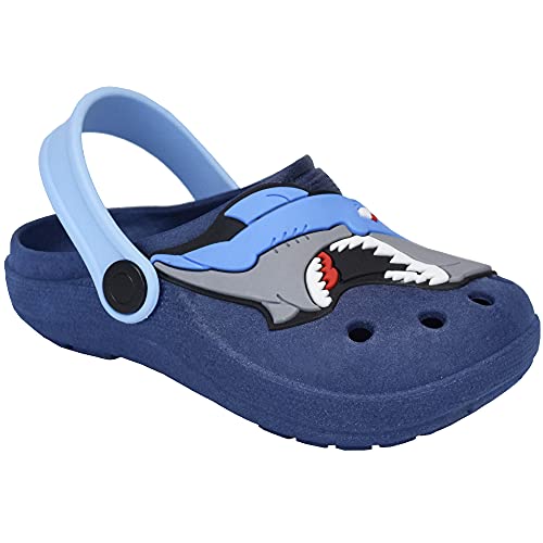 Sandalia Babuche Infantil Menino Masculino Barato Ref 704 Tamanho:27/28;Cor:Azul Marinho