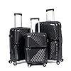 Luggage-travel-gearUnbreakable-lugggae-bagtravel-baglight-weight-suitcase-luggage-sets-and-a-trolley-bag-with-the-double-spinner-wheels-Black-Set-of-3 Luggage & travel gear.Unbreakable lugggae bag,travel bag,light weight suitcase, luggage sets and a trolley bag with the double spinner wheels (Black, Set of 3)