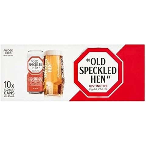 Old Speckled Hen Beer Can, 10 x 440ml Cover
