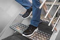 Uvex 1 Sport gelochter Halbschuh, Sicherheitsschuhe S1 SRC, Arbeitsschuhe für Damen & Herren, Schwarz, Größe 37 – Ansicht 8