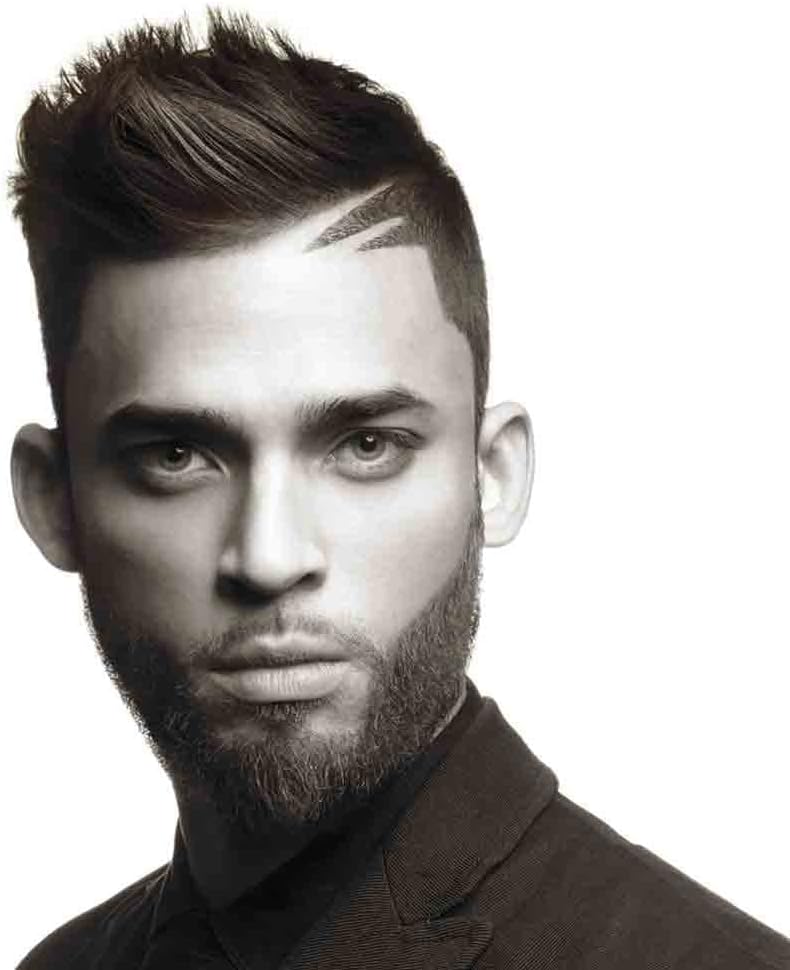 Man with styled hair and beard