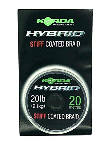 Korda - Treccia ibrida rivestita rigida, 9,1 kg