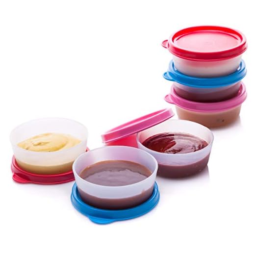 Condiment Cups Containers with Lid 6 pk. 2.3 oz. Salad Dressing Container to go Small Mini Food Storage Containers with Lids Sauce Cups Leak proof Reusable Plastic BPA free for Lunch Box Picnic Travel