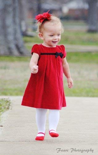 Baby Shoe-Look Tights - Mary Jane & Ballerina - Anti Slip - Cotton-Infant & Toddler Sizes- 0-6M, 6-12M And 12-24M #TOP4