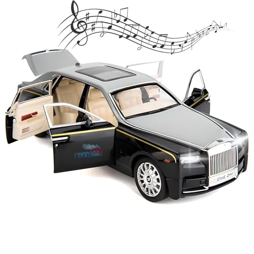 Image of Phantom-Inspired 1:32 Diecast Model | Zinc Alloy Pull Back Toy with Light & Sound | Realistic Features for Kids & Collectors | Color as Per Availability