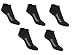 Produktbild Caterpillar CAT wahlweise 5|10|15 Paar Sneakersocken, Schwarz oder Weiß oder Farbmix, 39-42 | 43-46 | 47-50, Kurzschaftsocken, Socken (43-46, 15 Paar Schwarz)