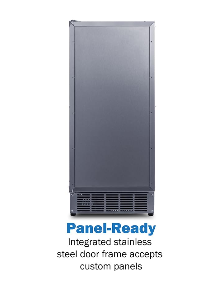 Image of Summit 15 inch Clear Ice Maker, 50 lb. Production Capacity, Energy Star, ADA Compliant, Panel Ready*- BIM44GIFADA *Panel Not Included