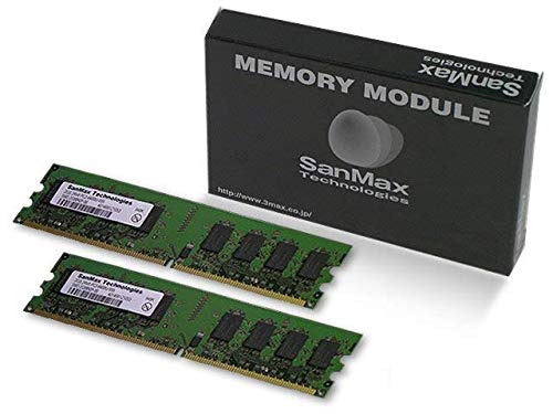 メモリ (8GB×2) (4GB×2) Samsung sunmax Amazon.co.jp: Sunmax SMD-4G88NP-8E-D [DDR2 DUALSET] 240pin DDR2