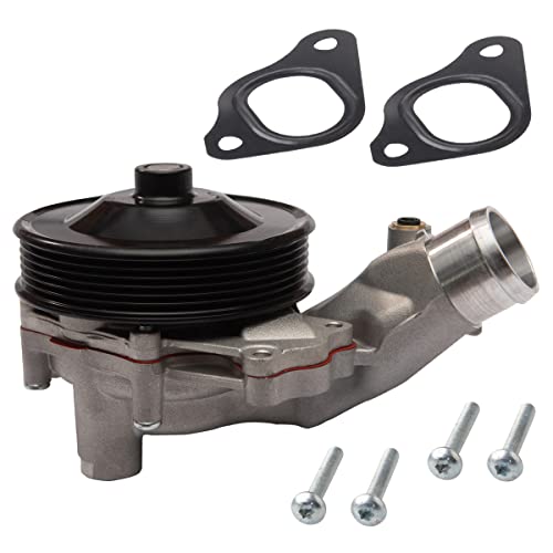 Auqdd Lr033993 Professional Water Pump Kit With Gasket Fit For Suv (For 5.0L V8 Only) 2010 2011 2012 2013 Land Rover Lr4 2010-2014 Range Rover Sport #TOP18
