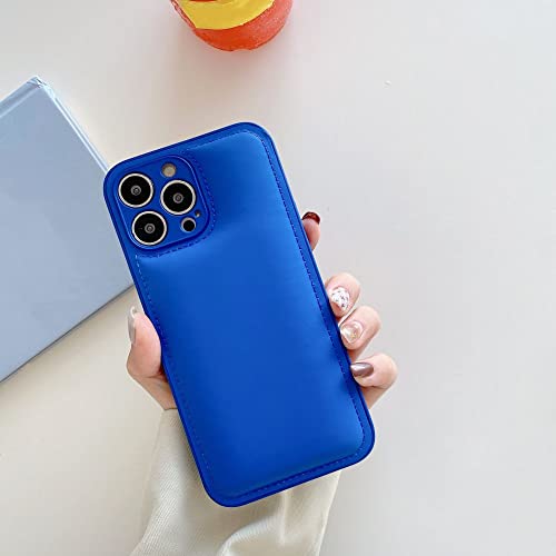 Coque Fashion Bread bleu en silicone souple pour iPhone X XS