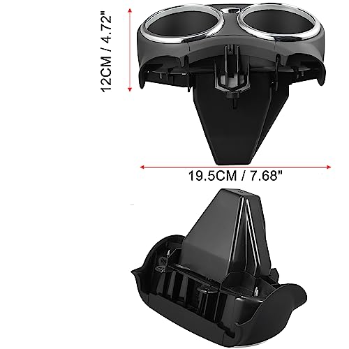 Portavasos para Mercedes Benz W219 2006-2011 negro miniatura 3