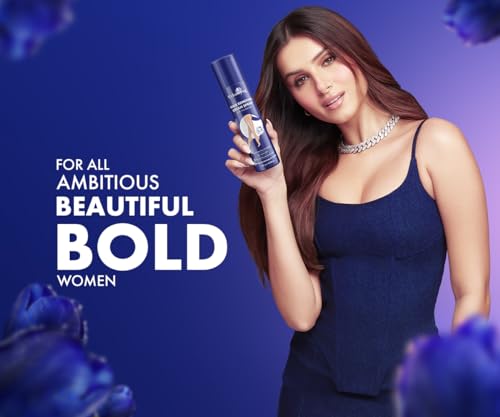 Urban yog Hair Removal Cream Spray for Women | Painless Body Hair Removal Spray for legs, hands, underarm &back (130 ML, Tulip (Blue))