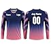 Quick-Dry Breathable Goalie Football Jersey for All Ages - Custom Goalkeeper Jersey - Adults/Kids/Teens (Navy Blue)