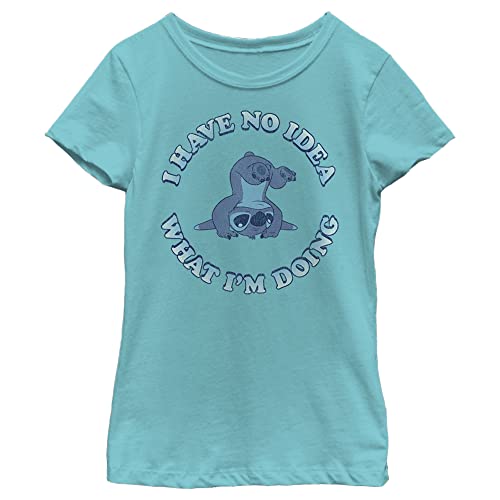 T-shirt Disney No Idea fille en coton confortable pour le quotidien