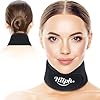 Hilph Neck Ice Pack Wrap for Tonsillectomy Recovery, Throat Ice Pack for Thyroidectomy, Adjustable Gel Ice Collar Cold Compress for Neck Cervical Pain Relief, Post Surgery, Hot Flash, Menopause Black