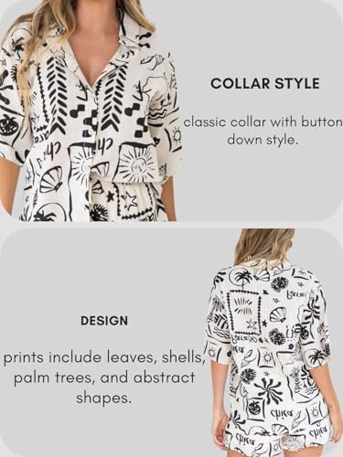 Image of Leriya Fashion Women's Rayon Co-ord Set Stylish | Summer Night Suit For Women | Paisley Printed Pyjama Set For Woman Travel Beach & Holiday Look | Trendy Top & Shorts for Summer Days Vacation