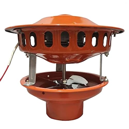 SZAJOR Ventilador de Chimenea para Exteriores de 80W/100W/120W, Extractor de Chimenea, Ventiladores de ventilación para Chimenea, evacuador de Humo,120W