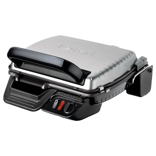 Tefal Ultracompact GC3050 - Grill Barbacoa 2000 W, 3 modos de cocción con termostato regulable, bandejas extraíbles y desmontables para limpieza fácil, función sandwichera, grill o barbacoa