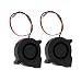 CCTREE 2PCS 12V 0.23A Blow Radial Fan Cooling Hot End Extruder for RepRap i3 3D Printer Creality CR-10
