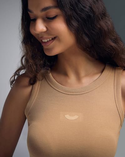 Image of Women's Ultra-Lightweight Ribbed Tank Top | Micromodal & Micropolyester Blend, Sleeveless Crew Neck, Regular Fit for Training, Travel & All-Day Casual Wear (XW2004)