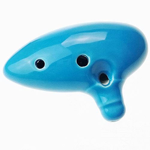 6 Hole Ocarina,Ocarina Of Time Replica By Ocarinawind - Legend Of Zelda Ocarina Of Time Replica (Sky Blue) #TOP1