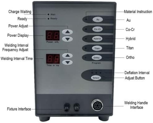 100W Pulse Argon ARC Spot Welding Machine Spot Welder Jewelry Repair Tool