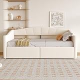 【Velours doux avec motif à rayures classique】Fabriqué à partir d'un tissu velours de première qualité, ce canapé-lit offre une surface confortable et résistante. Le motif à rayures classique ajoute un charme distinctif et dégage une atmosphère d'élégance. Confort, durabilité et esthétique raffinée sont combinés à la perfection.