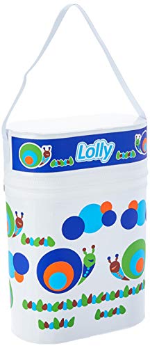 Porta Mamadeira Zoo (Para 2 Mamadeira), Lolly, Azul