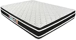 Colchão Castor Espuma D33 Black e White AIR DF Queen - 1,58x1,98x0,27