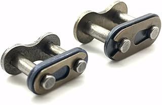 バイクチェーンコネクタリンク 420 428 520 525 25H Oリングバックルリングマスタージョイントチェーンロック付き バイクアクセサリー用(Full buckle,420 Chain Connector)