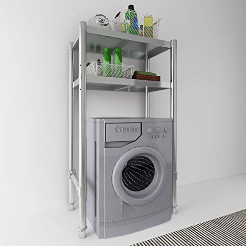 Küche Lagerregal, Drum Flip, Waschmaschine Rack, Bad Wc Organizer, Geschichteten Edelstahl
