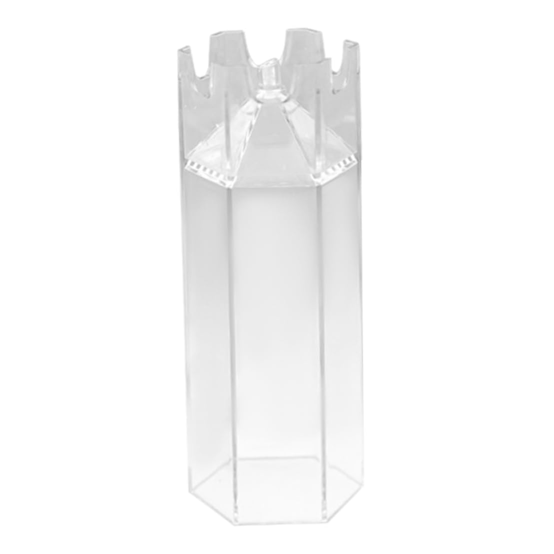 Xweptuy Hexagon Candle Mould DIY Craft Plastic Pillar Soap Making Mold for Aromatherapy