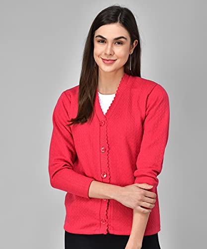 Image of eKools Women's Winterwear Woolen Sweater Cardigans