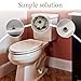 2 Pcs Toilet Bolt Caps Ceramic Gold Bird Replacement Toilet Screw Cover Caps Bathroom Decorative Toilet No Need to Cut The Bolt and No Tools Required - Universal Fit