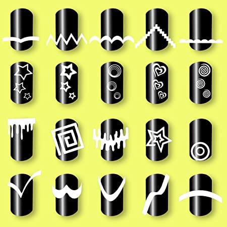 COSLIFESTORE 80PCS DIY Nail Art Accessories Kit for Women & Girls 3