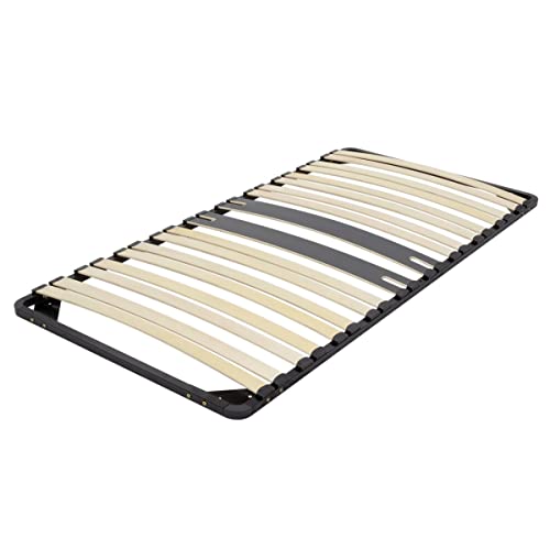 Mon Mobilier Design CAMA - Somier ergonómico de láminas con área Lombar Reforzada, Base Estructura Soporte para Colchón 90 x 200 cm