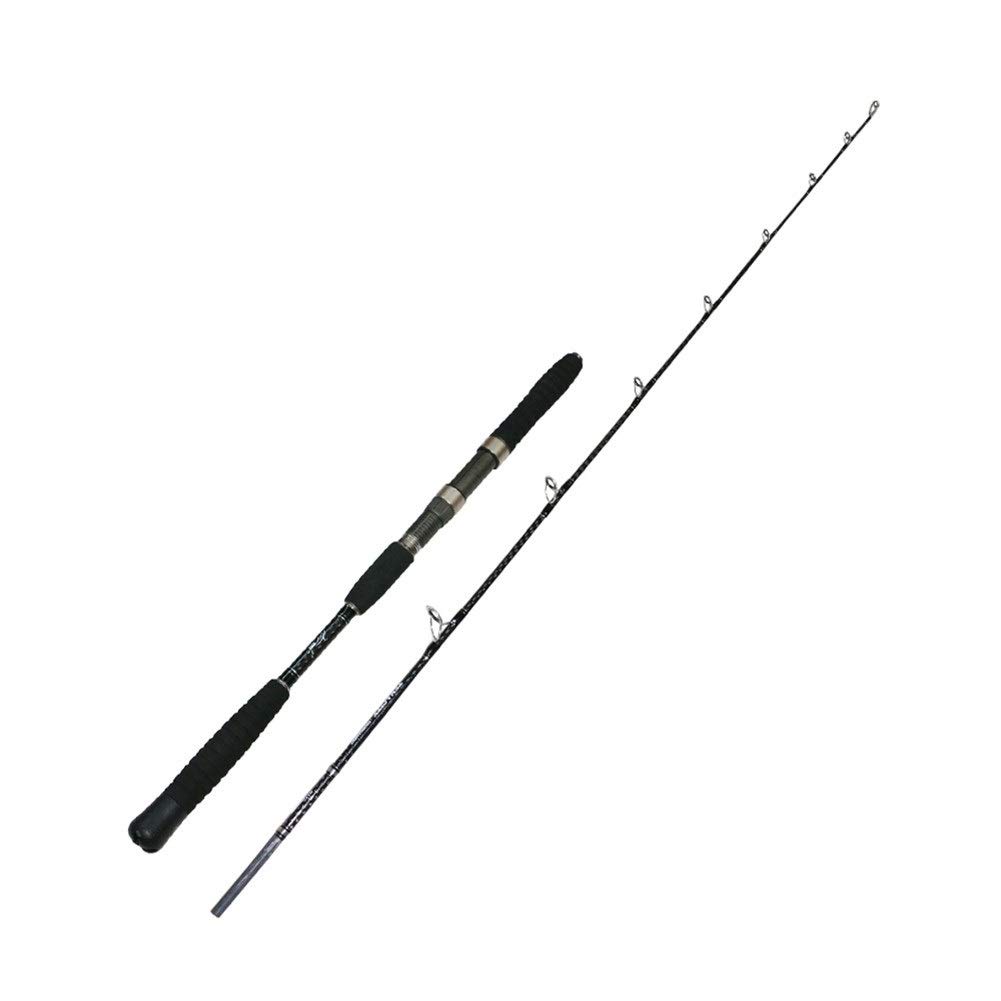 Caña de Pescar Telescópica,Caña para Mar Jigging Lenta caña de Pescar 1.68m .8m alimentación 5kg Océano Barco Carbono Caña 80-200g100-250g por el mar Rod