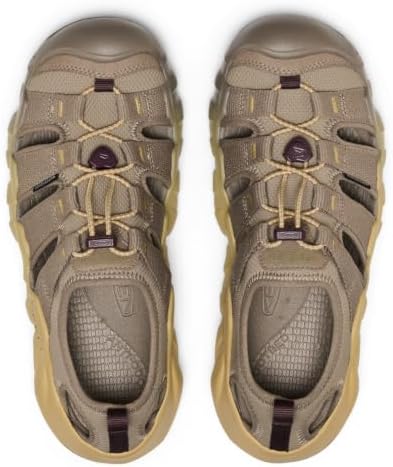 KEEN Men's Hyperport H2 Closed Toe Breathable Easy On Comfortable Hiking and Water Sandals, Mesa Glow, 8 - 4