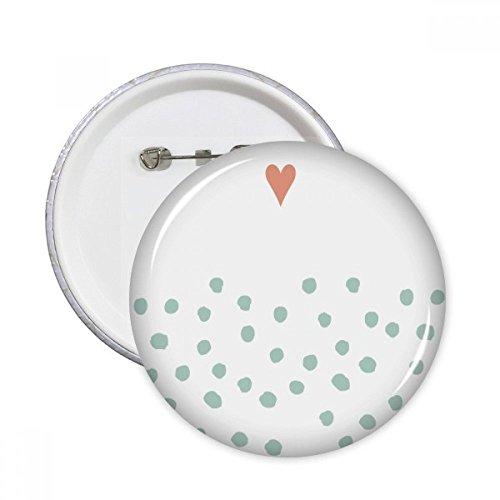 Badge rond Amour Résumé Plantes XL pour customiser vos vêtements